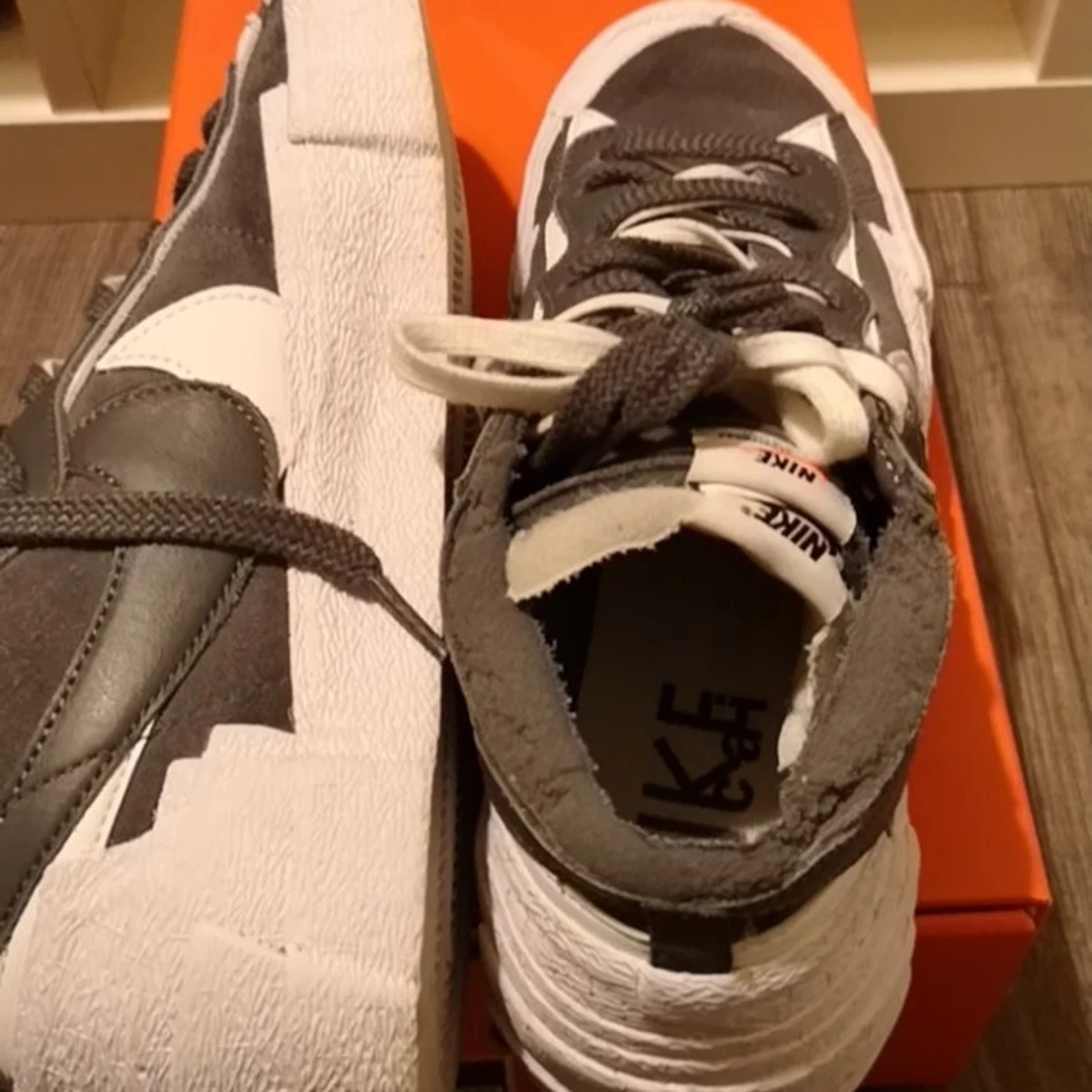 Nike x Sacai Blazer Low iron grey - 91