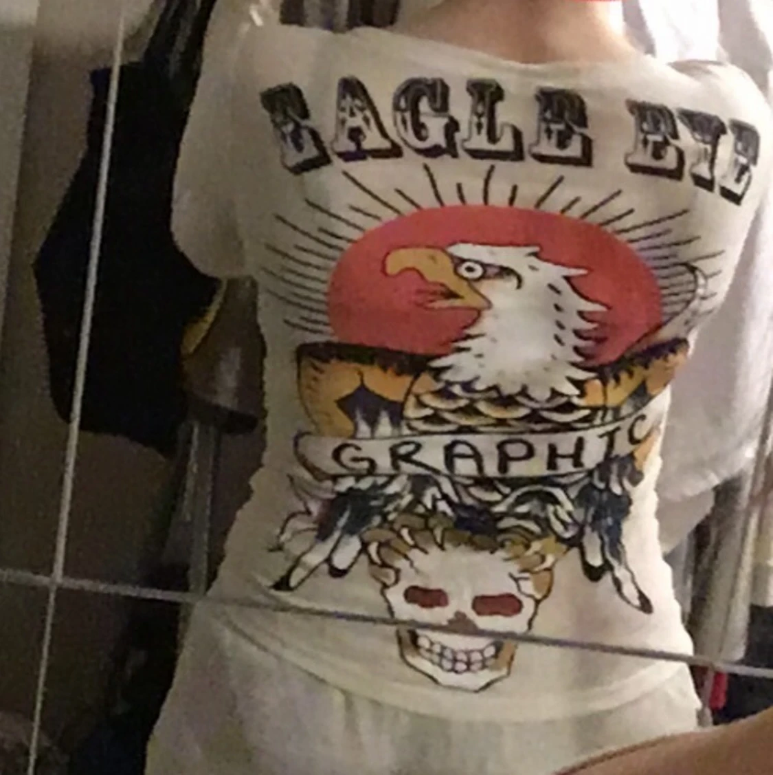 Långärmad tröja med tryck - 91