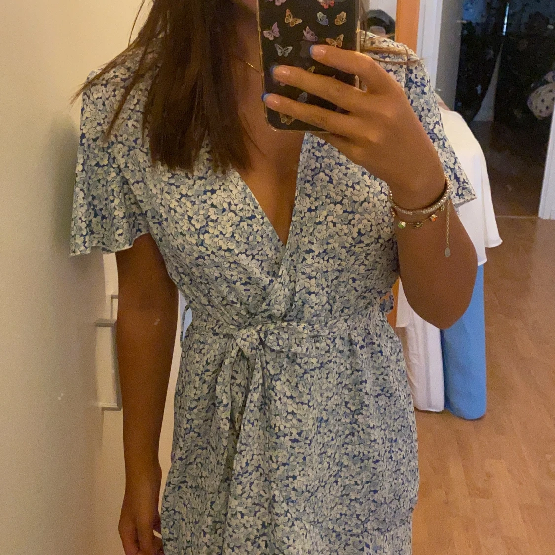 super söt blå klänning - 91