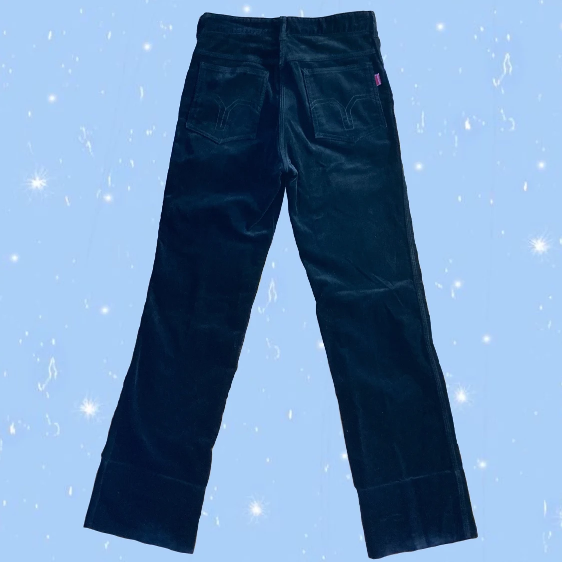 Peper valvet svarta byxor Strl S - 90