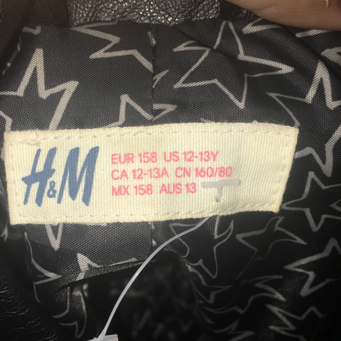 Läder jacka från HM - 91