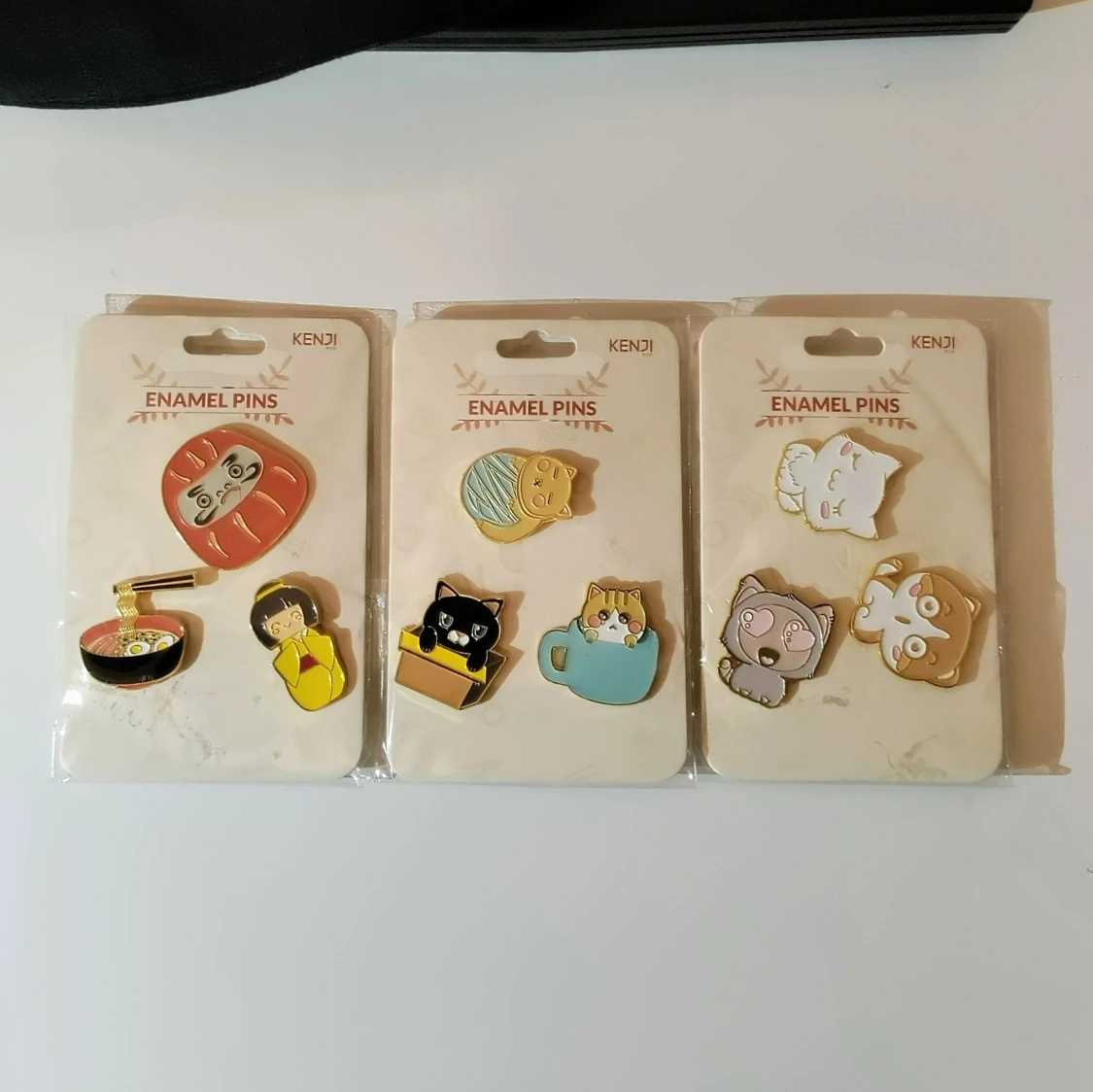 Enamel pins