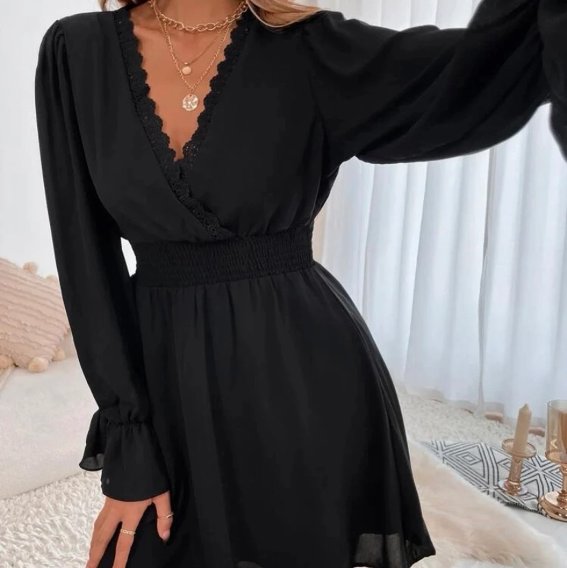 Super fin svart klänning 🖤