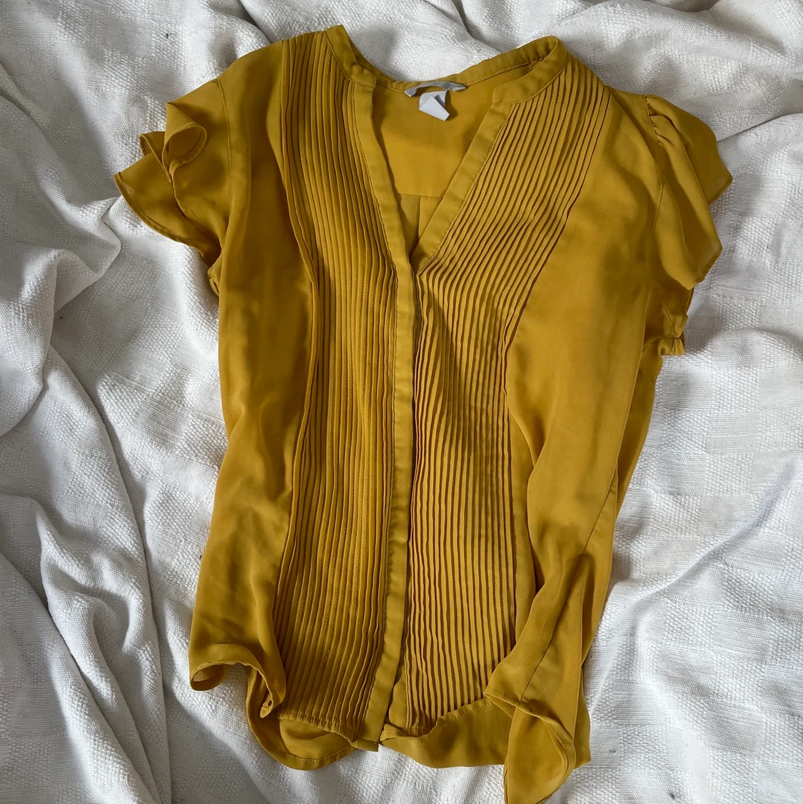 Topp feminin senapsgul - 90