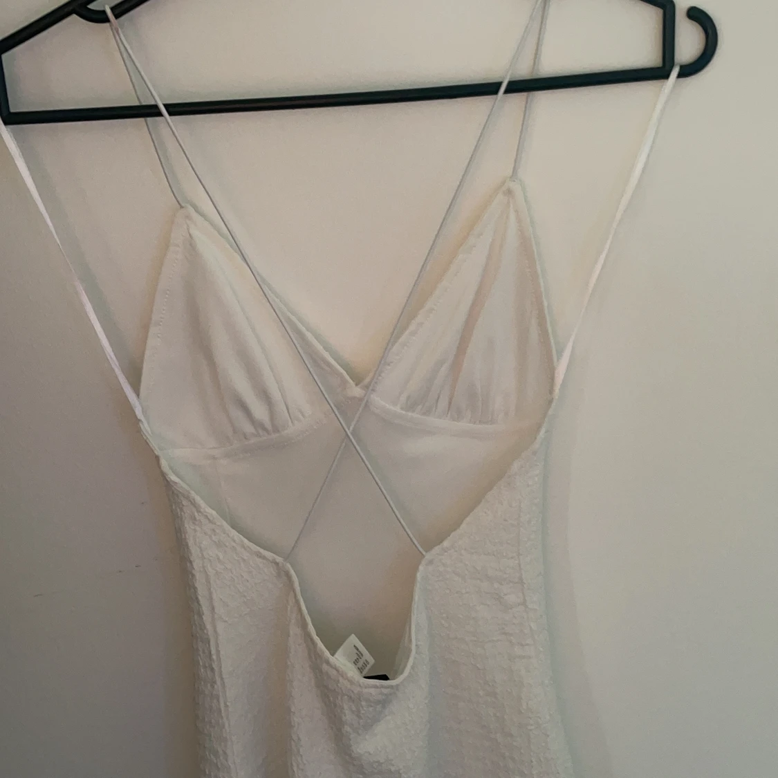 Vit snygg klänning  - 90