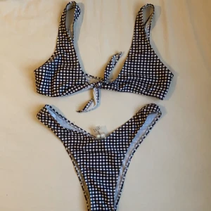 Bikini  - Rutig bikini från zaful