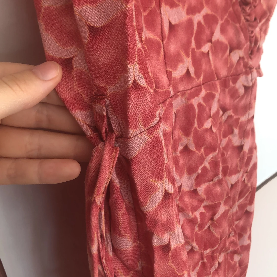 Wrap tie klänning storlek S - 91