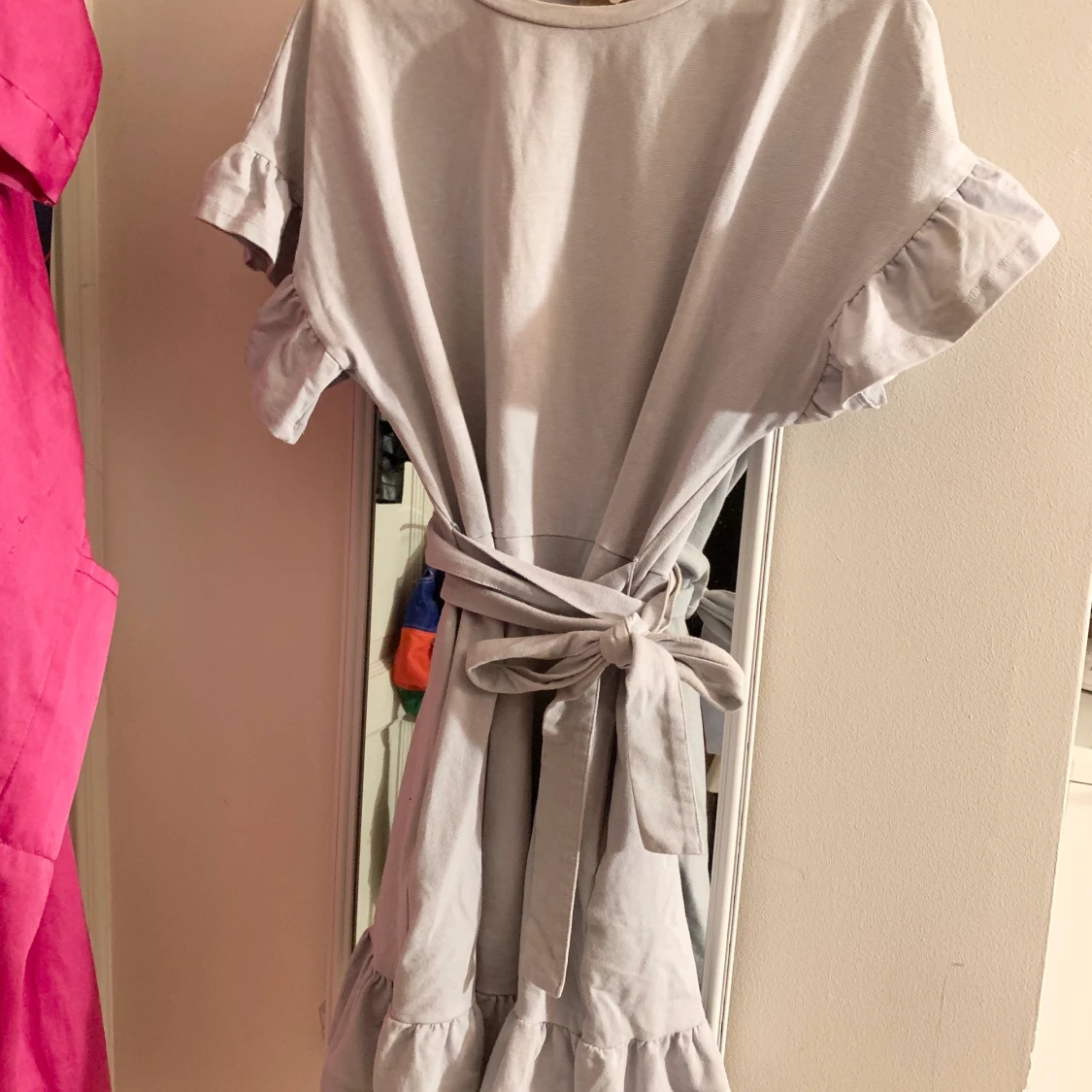 Ljusblå sommarklänning