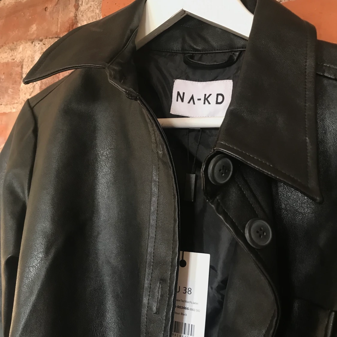 Läderjacka - 90