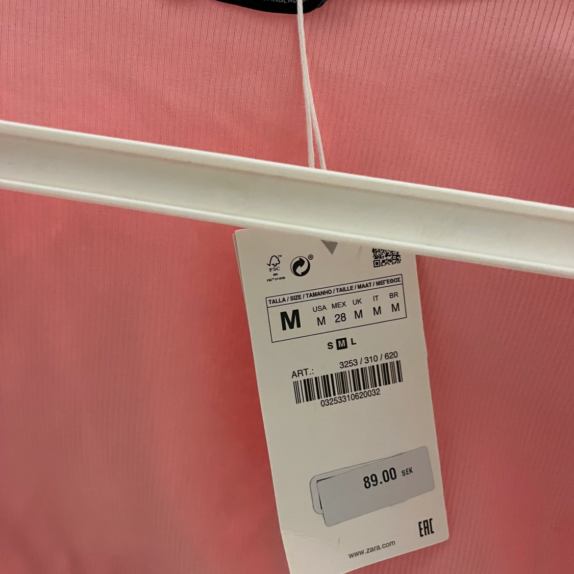 Rosa kofta från zara - 90