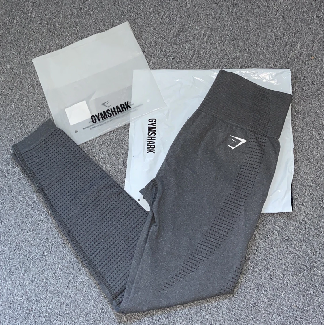 Gymshark gråa träningstights