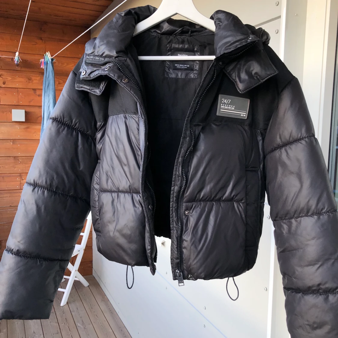 Puffer jacket från Bershka