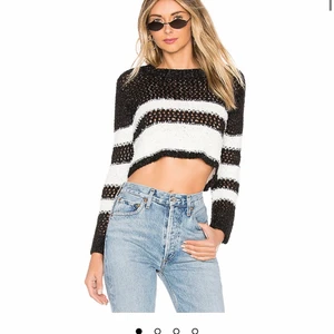Myla Cropped Sweater in Black & White By the way XS - Bra skick