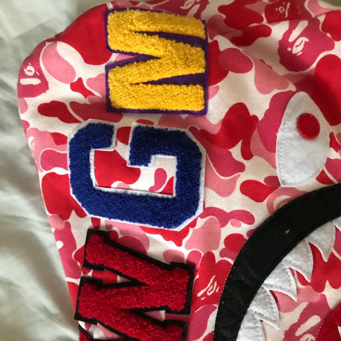 Pink Bape shark fullzip - 90