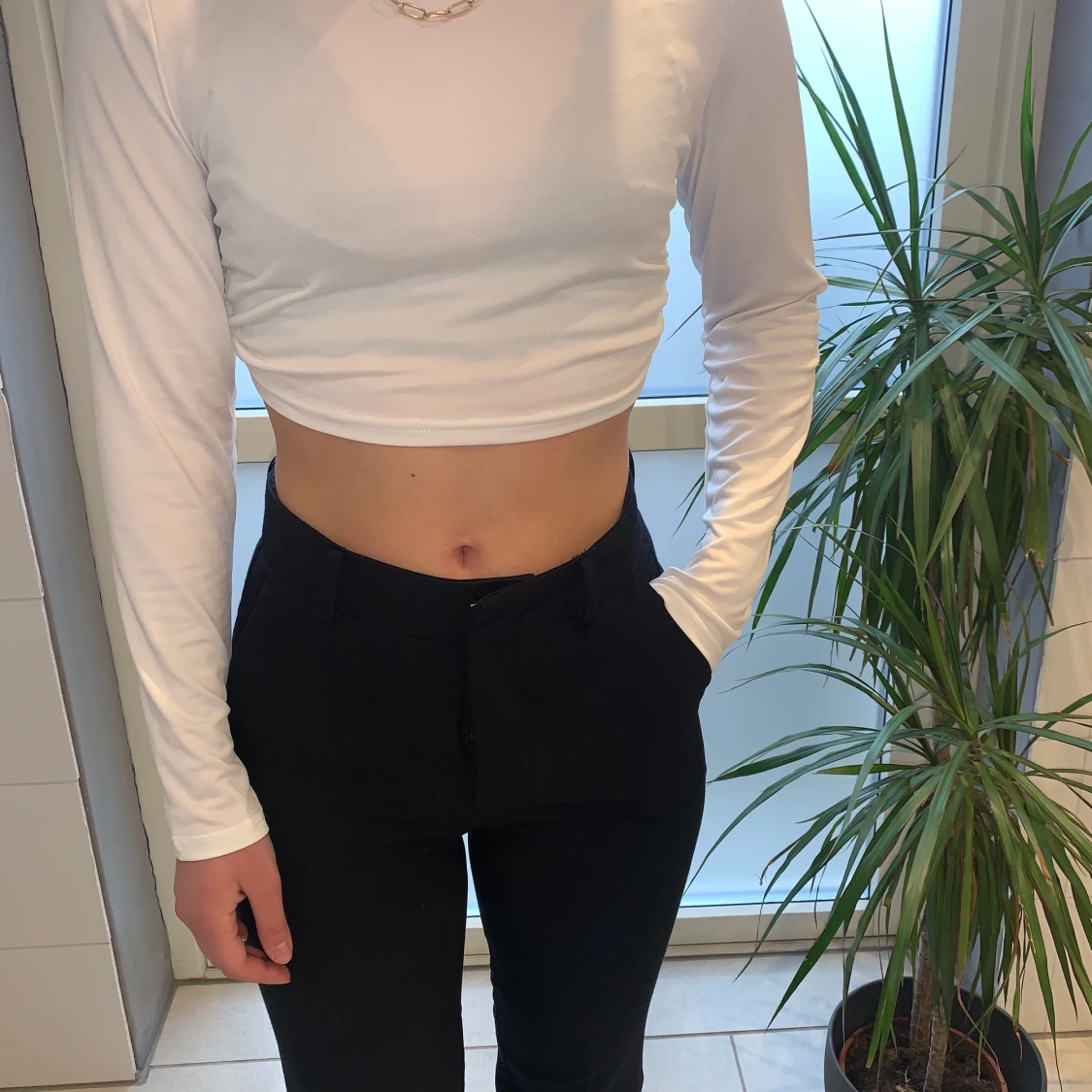 Vit topp från Shein - 90