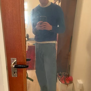 Ralph Lauren tröja storlek S - Cool blå Raffe-tröja som blivit lite för liten. Inget fel med den.