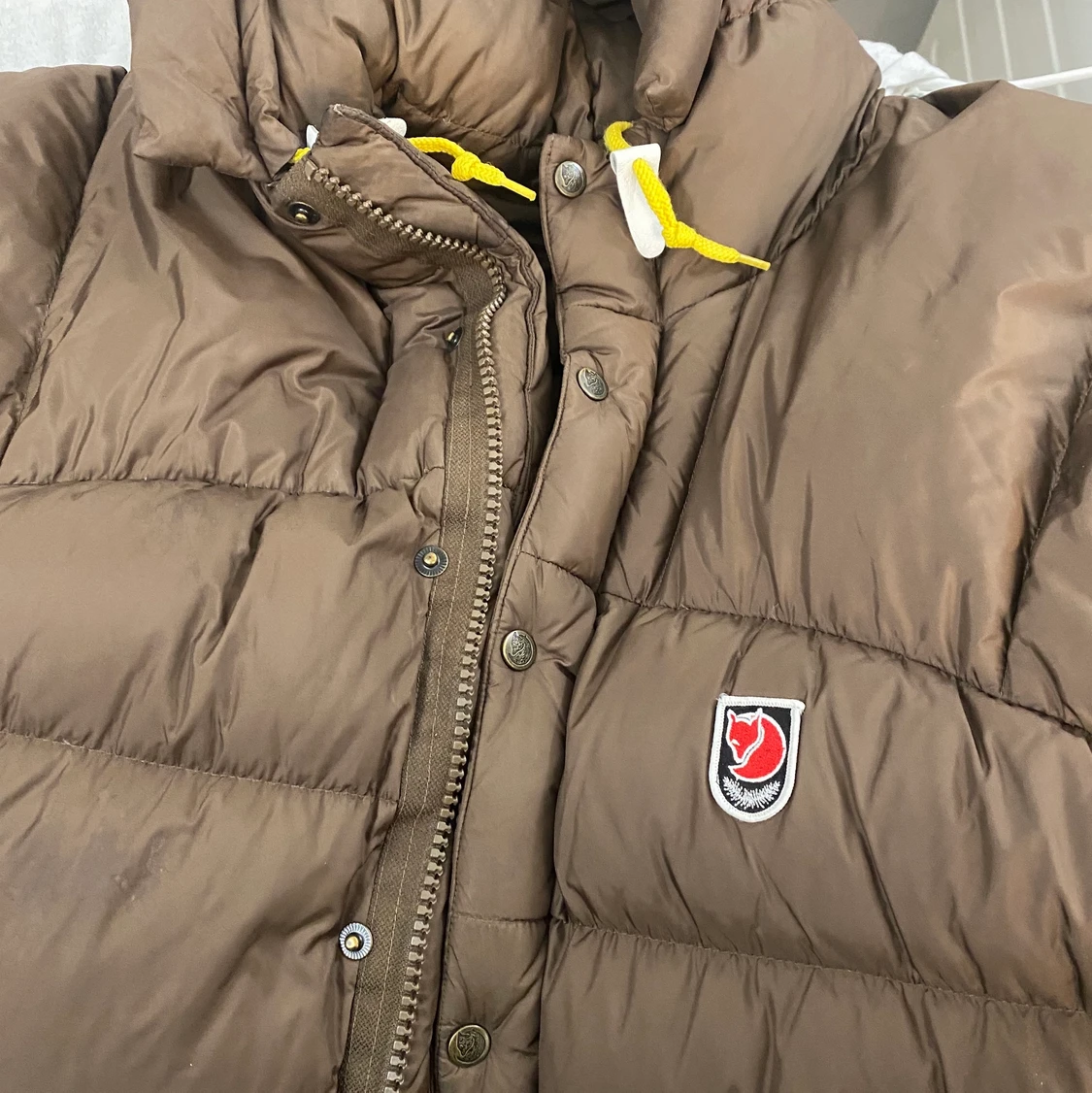 Brun Fjällräven jacka  - 91