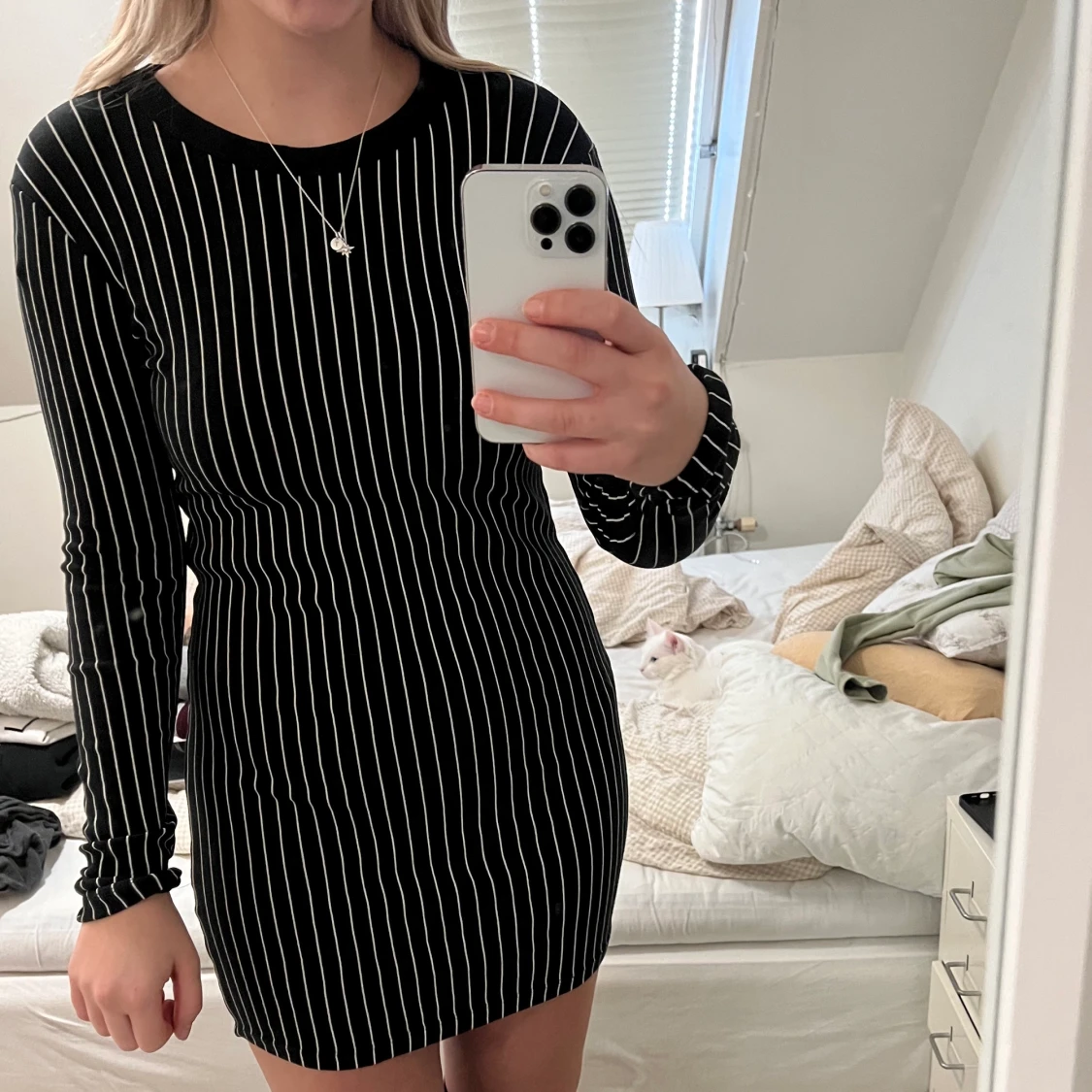 Randig klänning - 90