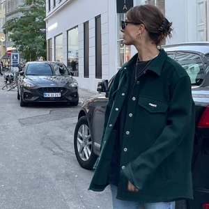 Overshirt  - Green overshirt in wool, used once