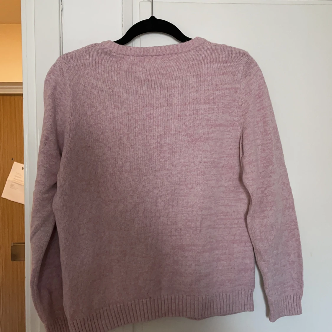 Rosa stickad tröja  - 91