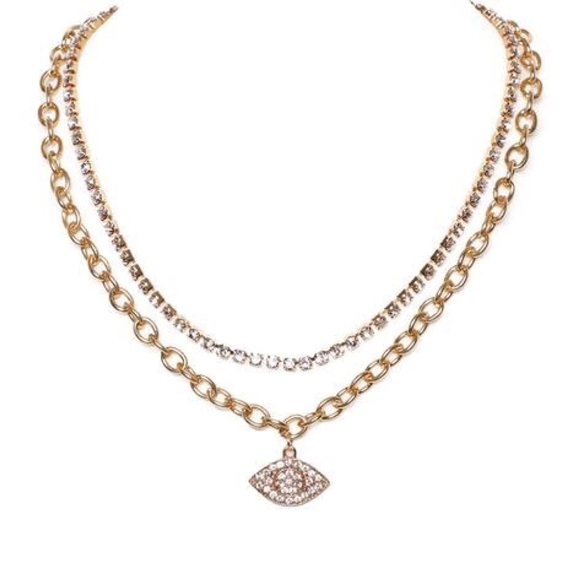 Oöppnat fashion nova halsband