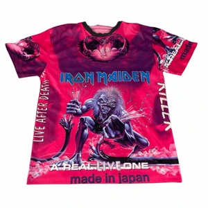 UNIK och sällsynt Iron madien tröja - Mycket unik, made in Japan. 100% polyester. Uppskattningsvis storlek L