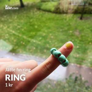 Hemmagjord ring 💛