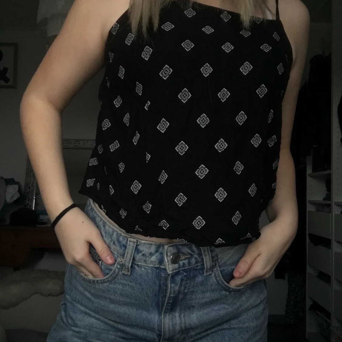 Fin trendig topp - 90