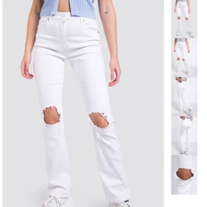 Madlady jeans  - Säljer dessa skit snygga byxor då de tyvärr inte kommer till användning. Nästan helt i nyskick, använda 1-2 ggr. Köpta för 500, pris kan diskuteras vid snabb affär. Köparen står för frakk☺️