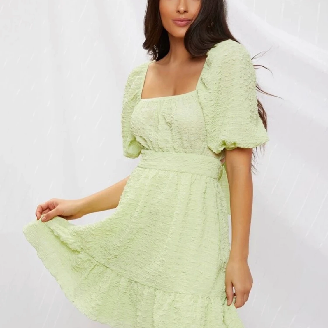 Grön klänning  - 91