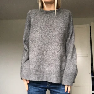 Zara tjocktröja - Stickad oversized tröja från zara