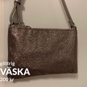 Glittrig väska - säljer denna super snygga väska som passar perfekt till fest och andra tillfällen! Säljer då den inte kommer till användning 