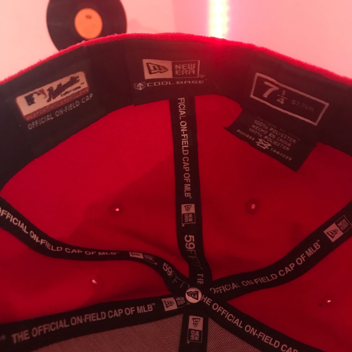 Fitted red cap❤️ - 91