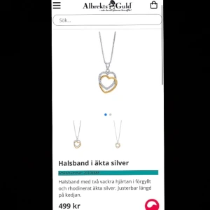 Halsband   - Äkta silver, fick det för två månader sen av mitt ex därför vill jag inte ha kvar det så den ser helt ny ut! Väldigt fint och gulligt passar fint till alla kläder original kostnaden som ni ser är 499 (priset går att pruta) 