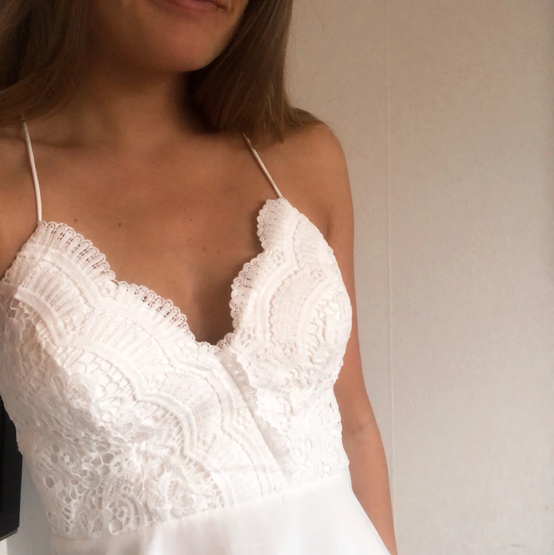 NLY vit klänning, 34 - 90