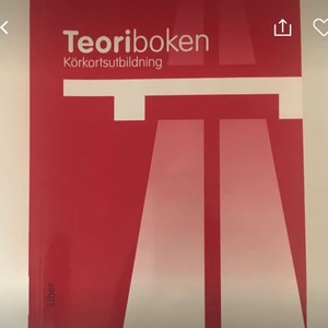 Säljer körkortbok - SÄLJER 250kr! 