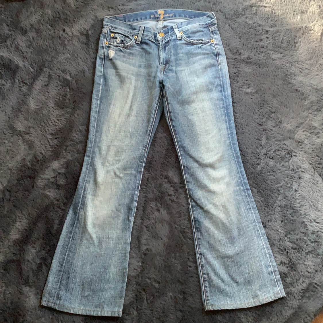Lågmidjade jeans - 90