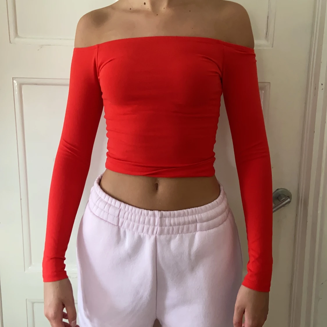 Gina tricot röd topp Xs - 91