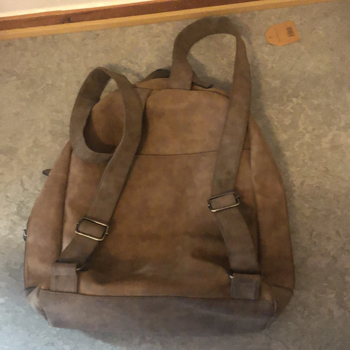 Faux leather backpack  - 90