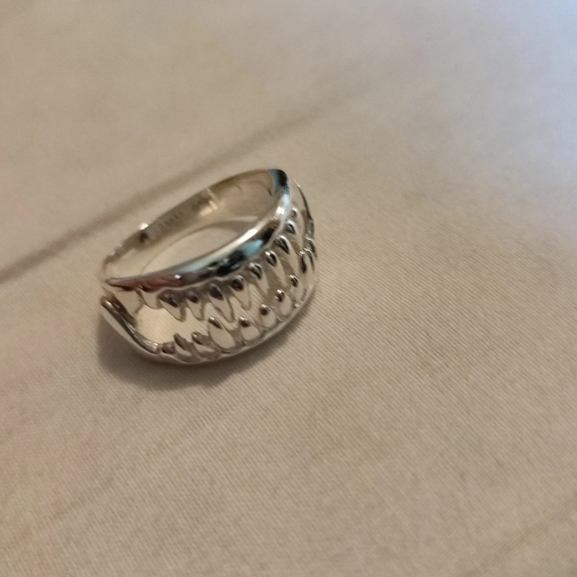925 soild silver ring - 90