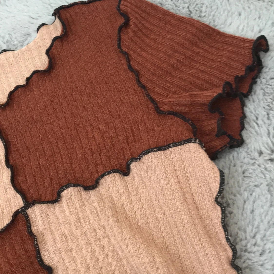 Brun beige T-shirt  - 91