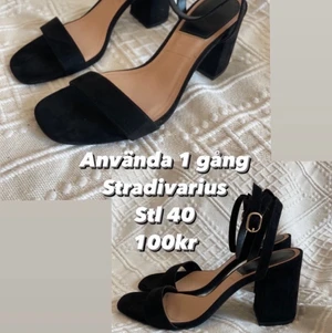 Bekväma klackskor  - Använda en gång, nyskick!