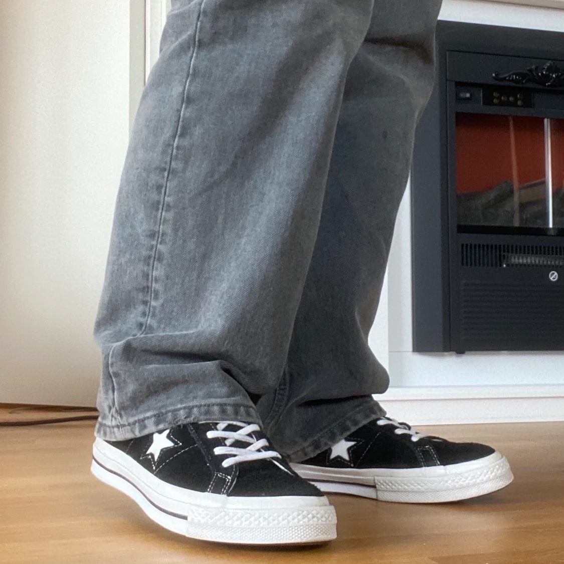 Converse one star mocka svart - 91