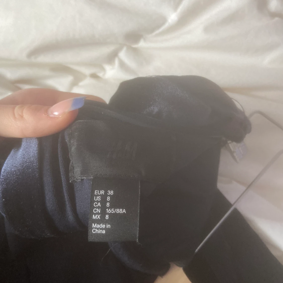 Marinblå klänning  - 91