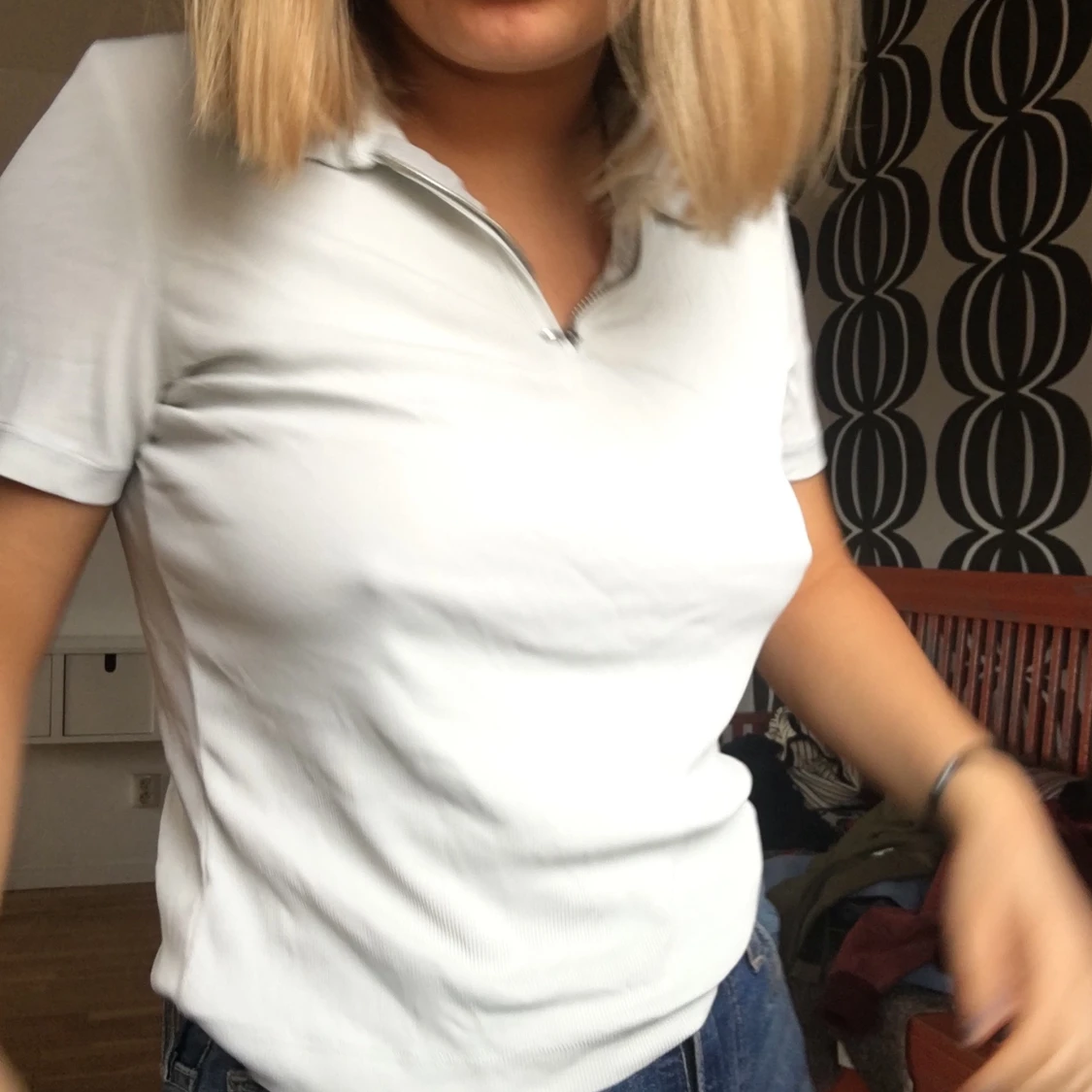 Retro tröja med dragkedja!  - 91