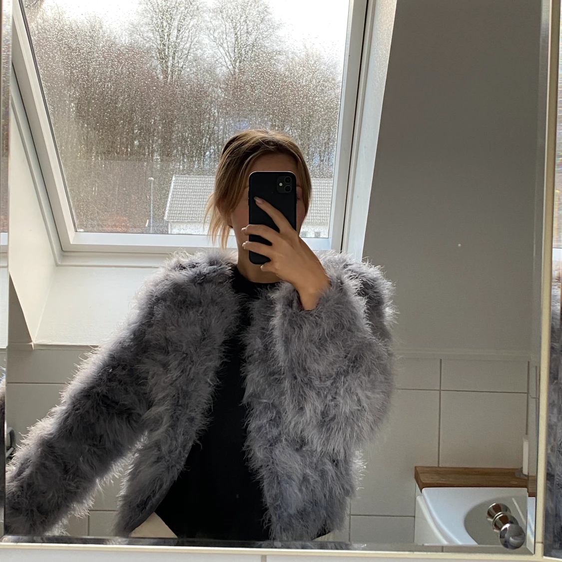 grå dennis maglic jacka - 90