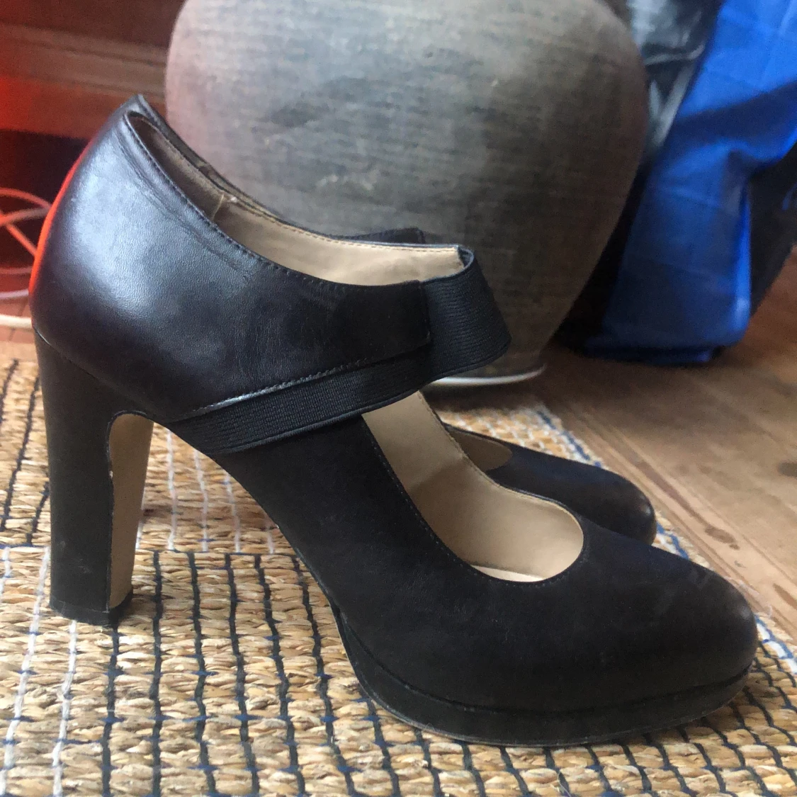 Svarta klacskor - 90