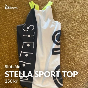 Stella Sport top - Slutsåld! Inbyggd bh! Storl M! Spårbart 66kr