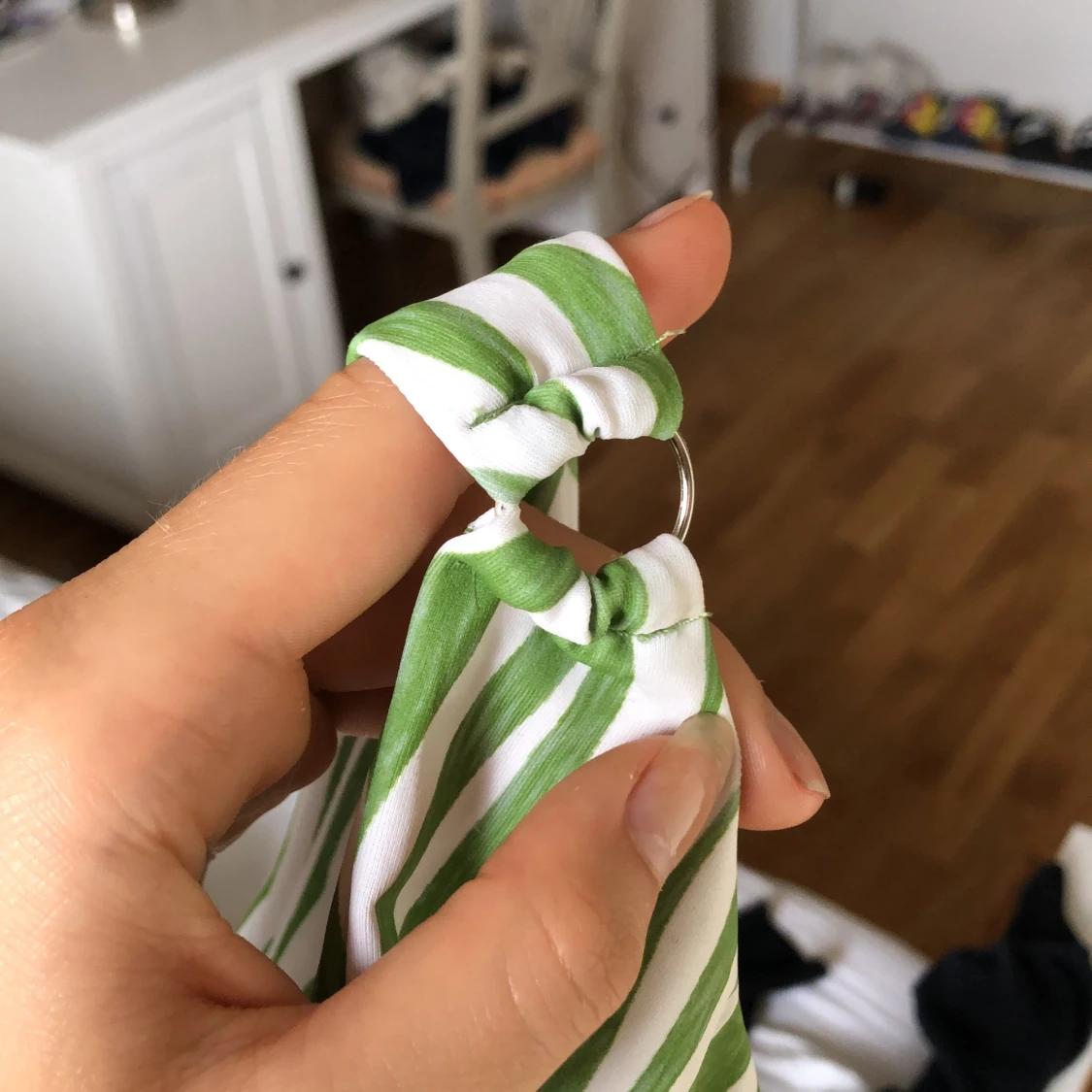 Grön zebra bikini - 91