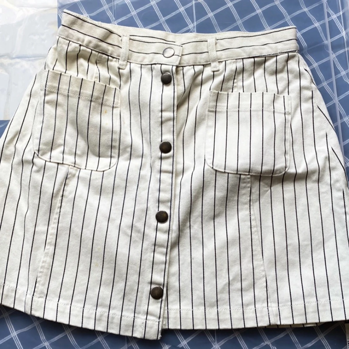 Superfin randig kjol från Monki